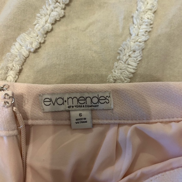 New York & Company Light Pink Pencil Skirt - Picture 3 of 7
